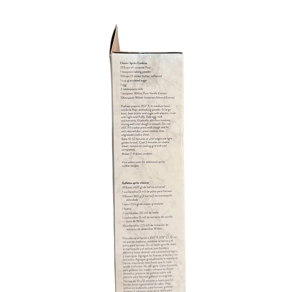 Wilton Cookie Press with 12 Discs - Picture 6 of 9